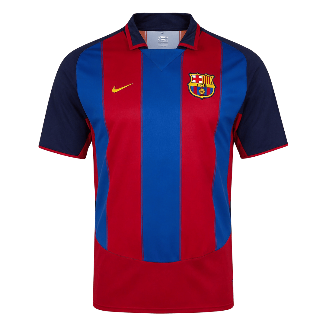 Barcelona Hazai Retro Futball Mez 2003/04 Piros&Kék