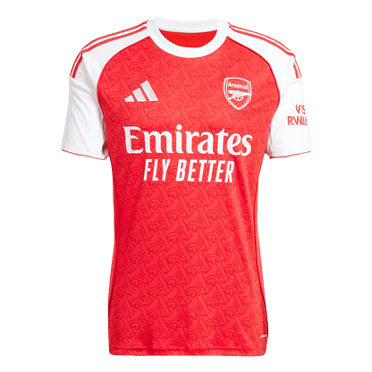 RICE #41 Arsenal Otthoni Soccer Mez 2025/26 Piros