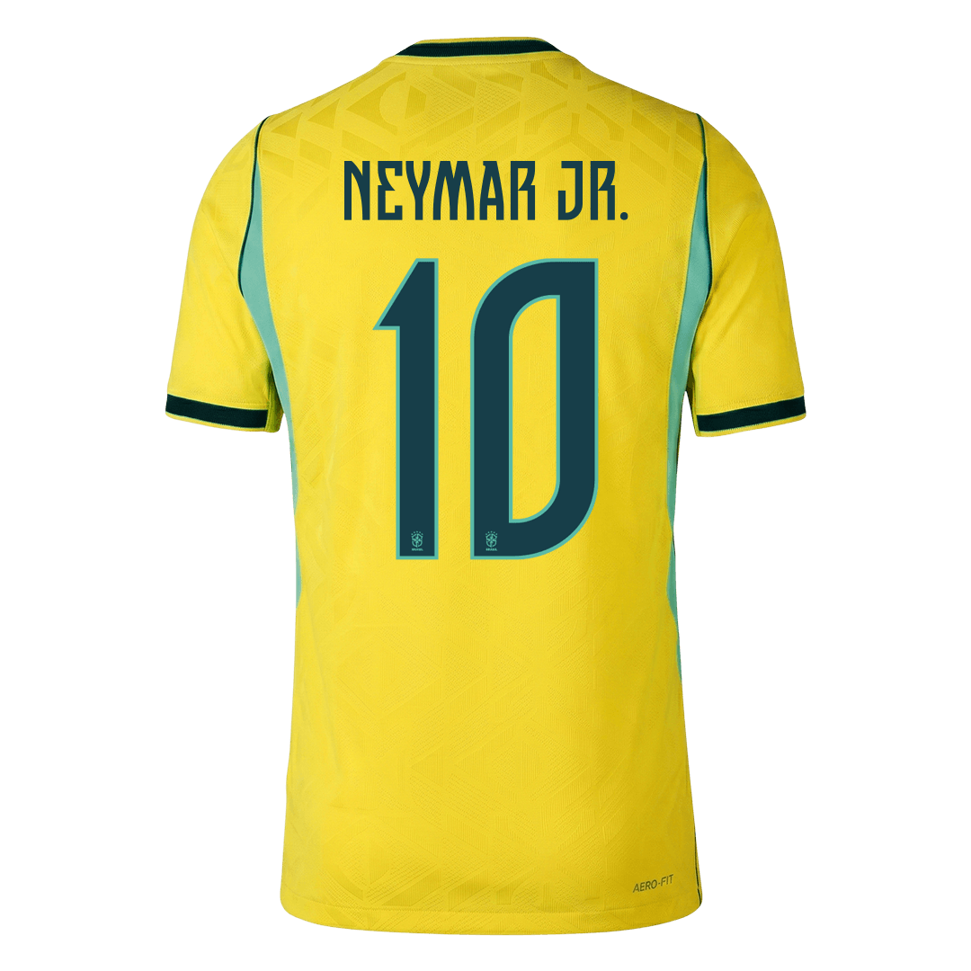 NEYMAR JR. #10 Brazil Játékos Verzió Hazai Mez Világbajnoki 2026 Sárga