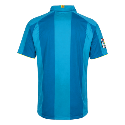 Barcelona Idegenbeli Retro Futball Mez 2007/08 Kék