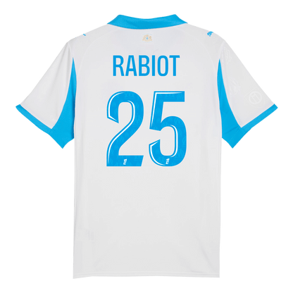 RABIOT #25 Marseille Otthon Mez 2025/26 Fehér