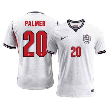 PALMER #20 England Játékos Verzió Hazai Világbajnoki Mez 2026 Fehér