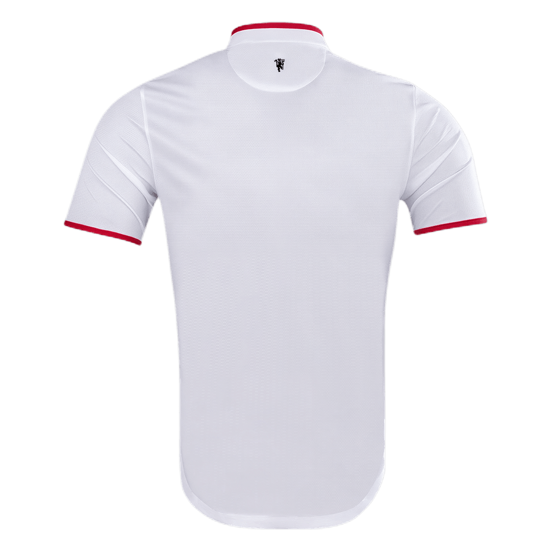 Manchester United Idegenbeli Retro Futball Mez 2013/14 Fehér