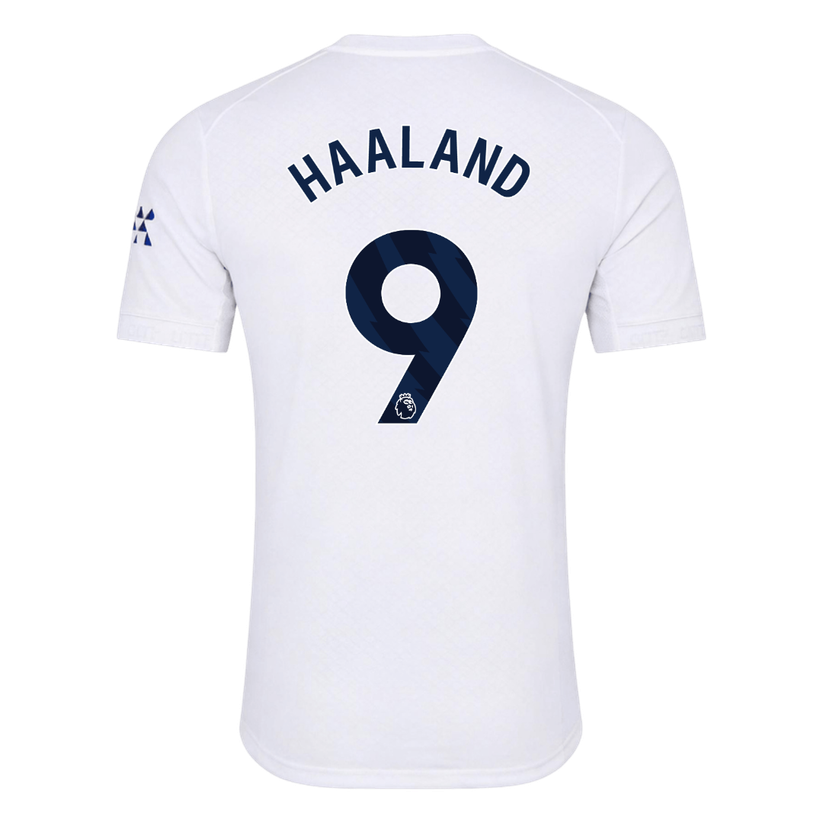 HAALAND #9 Manchester City Játékos Verzió Harmadik Mez 2026/27 Fehér