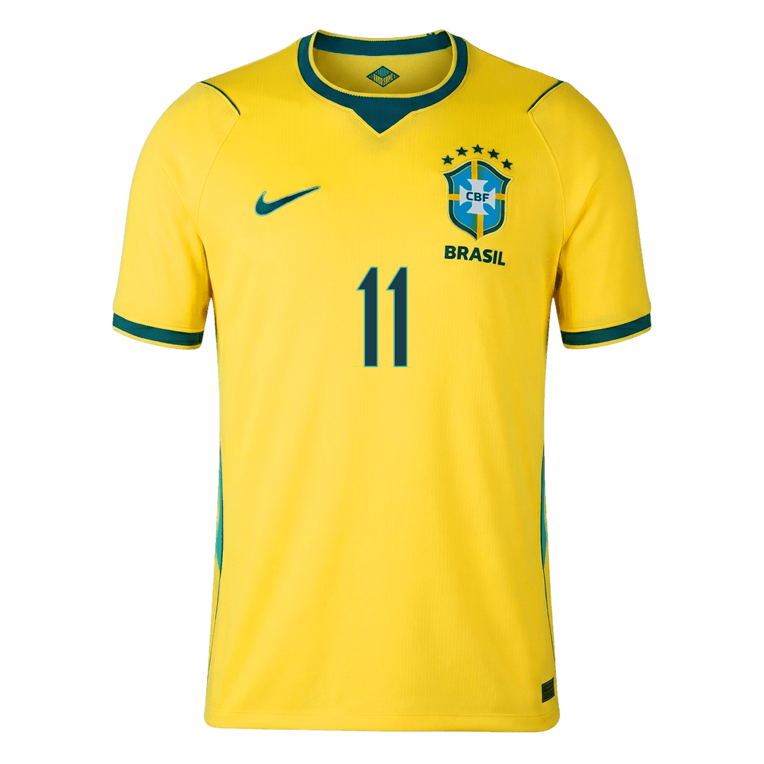 RAPHINHA #11 Brazil Hazai Mez 2026 Sárga