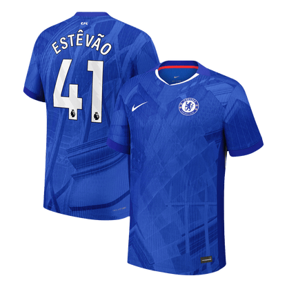 ESTÊVÃO #41 Chelsea Játékos Otthon Mez 2025/26 Kék