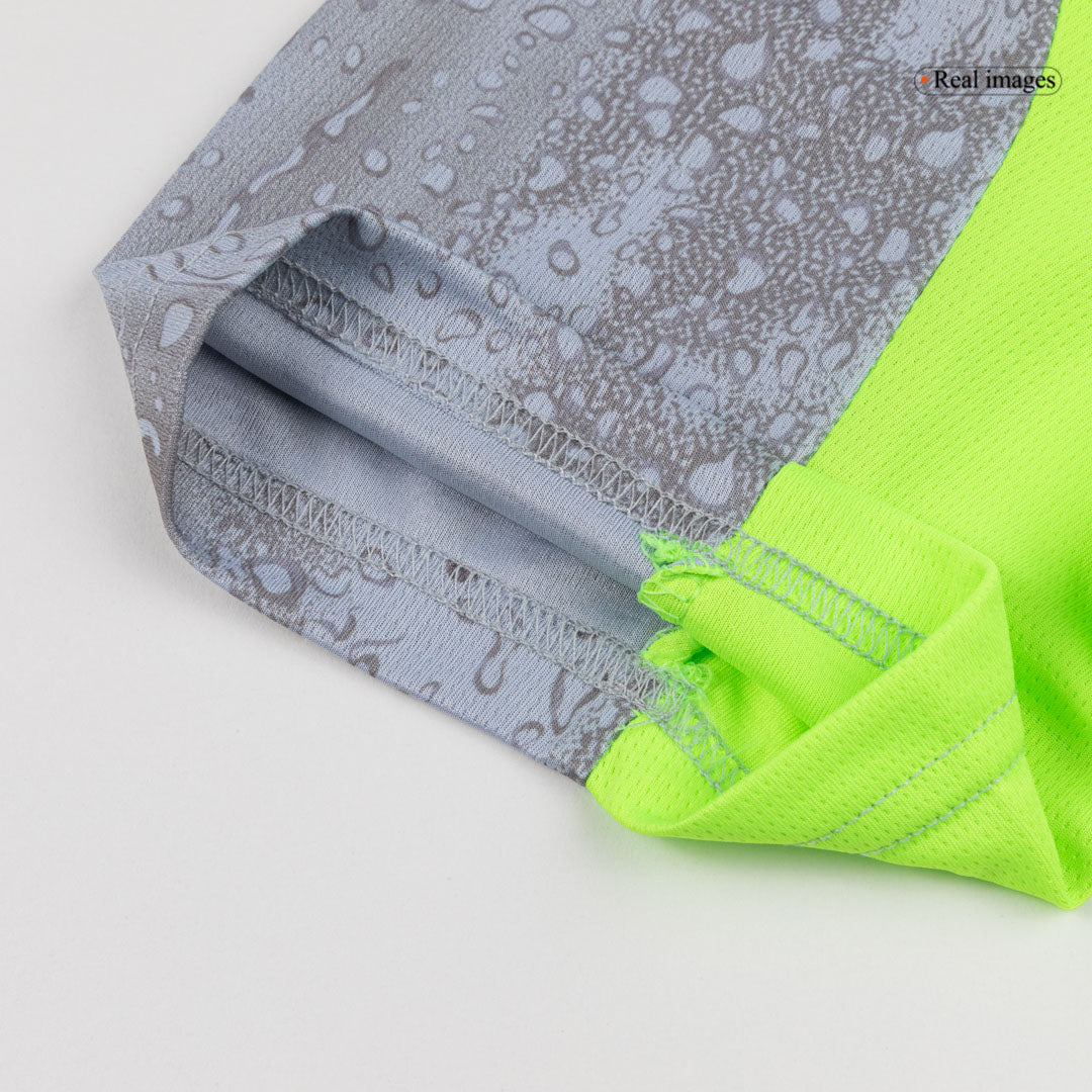 Manchester City Idegenbeli Harmadik Mez Szett (Mez+Nadrág+Zokni) 2025/26 Szürke