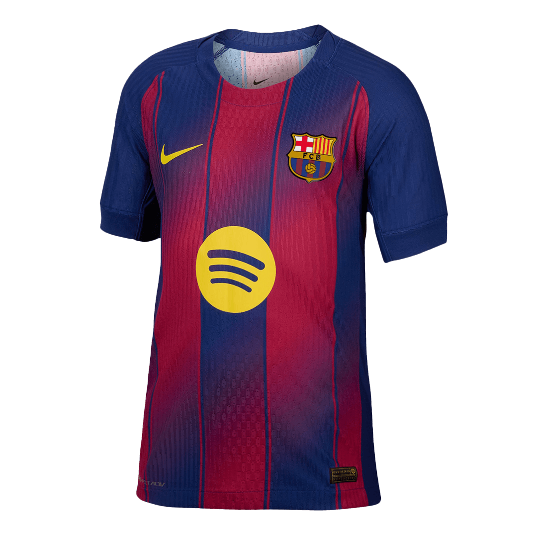 Hiteles Barcelona Otthon Soccer Mez 2025/26 Piros&Kék