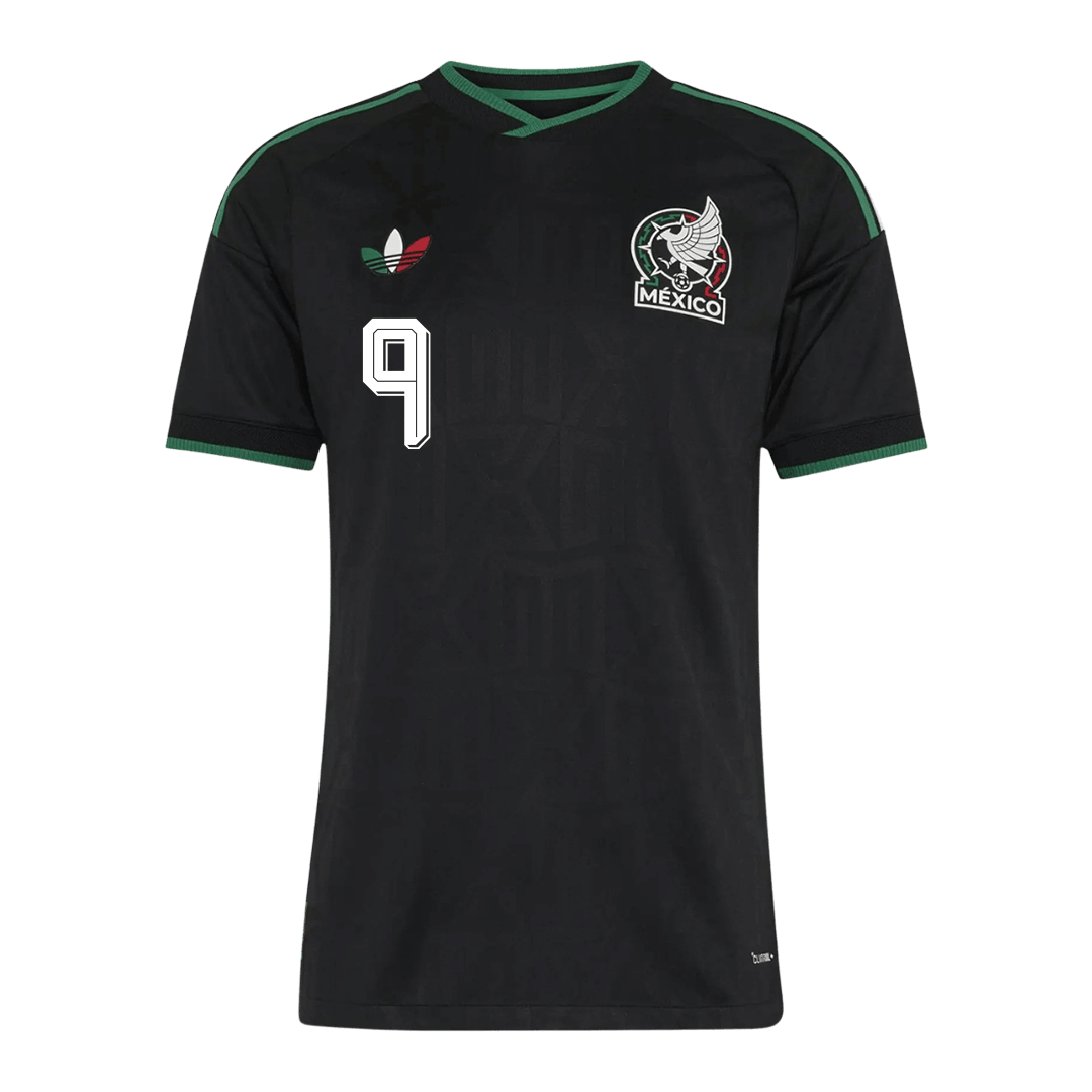 RAÚL #9 Mexico Játékos Verzió Harmadik Mez Világbajnoki 2026 Fekete