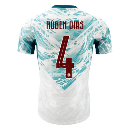 RÚBEN DIAS #4 Portugal Játékos Verzió Idegenbeli Mez Világbajnoki 2026