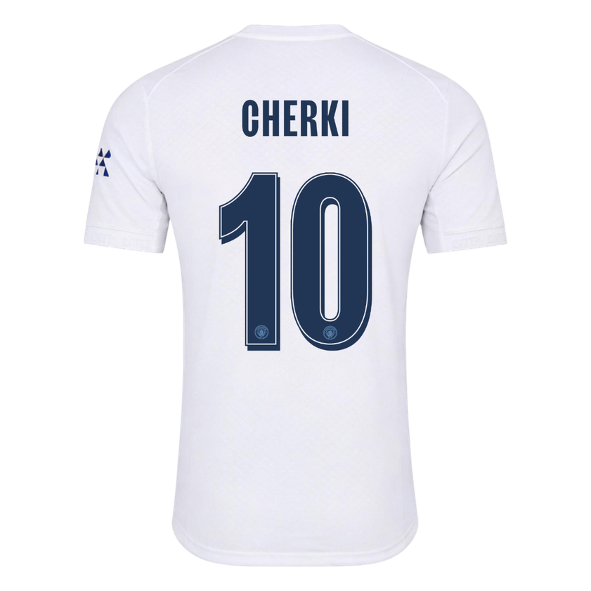 CHERKI #10 Manchester City Játékos Verzió Harmadik Mez 2026/27 Fehér - UCL