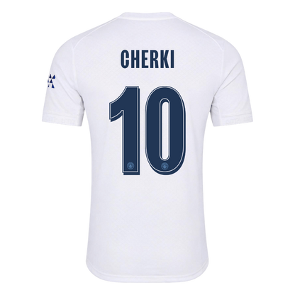 CHERKI #10 Manchester City Játékos Verzió Harmadik Mez 2026/27 Fehér - UCL