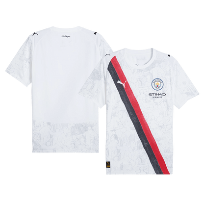 Manchester City Futball Mez 2025/26 Fehér
