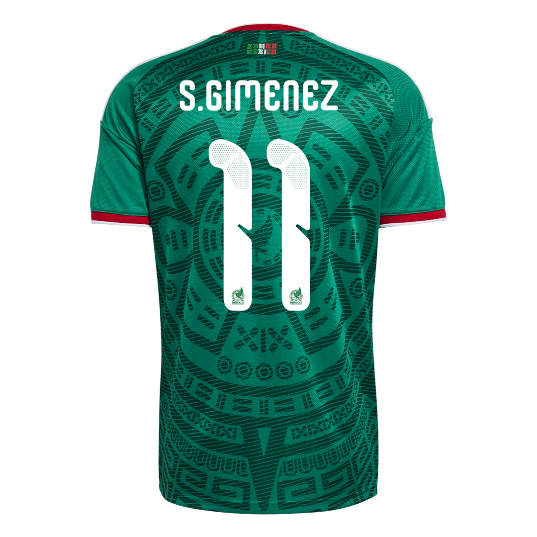 S.GIMENEZ #11 Mexico Hazai Mez 2026 Zöld