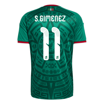 S.GIMENEZ #11 Mexico Hazai Mez 2026 Zöld