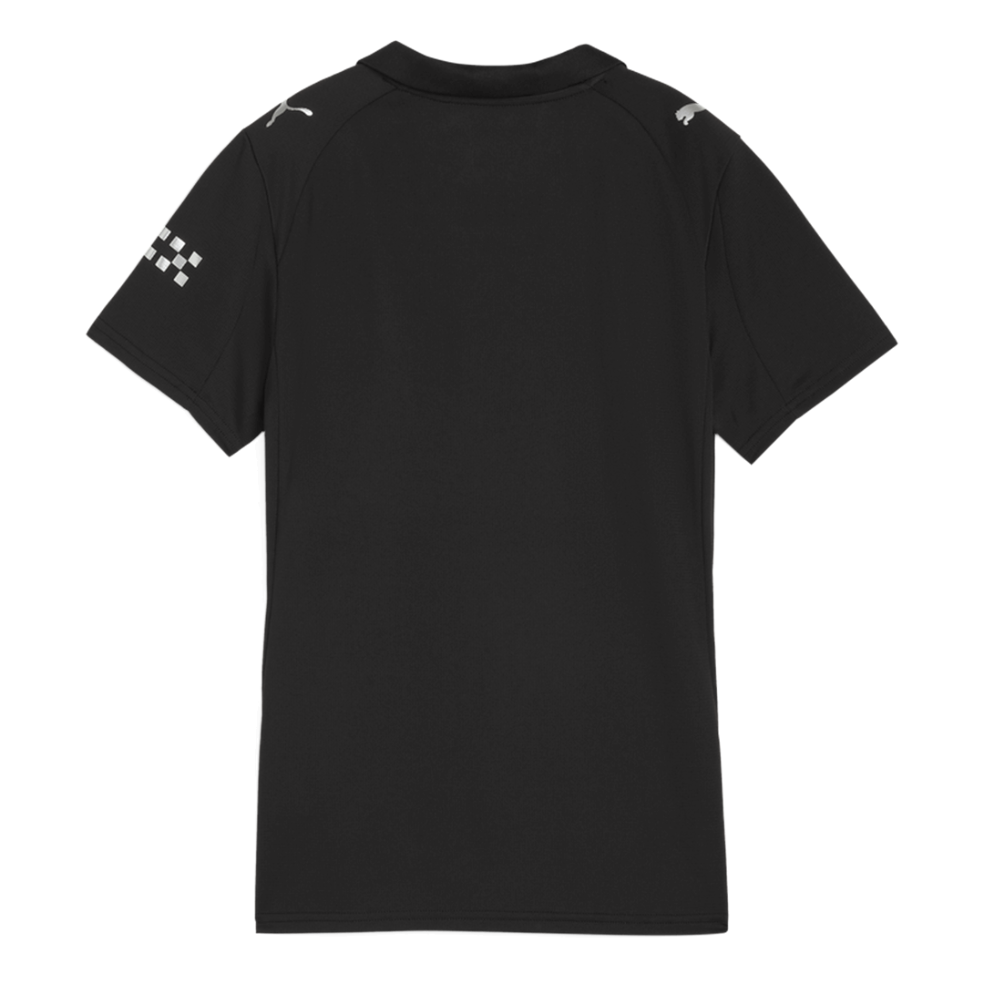 Női Manchester City Idegenbeli Futball Mez 2025/26 Fekete