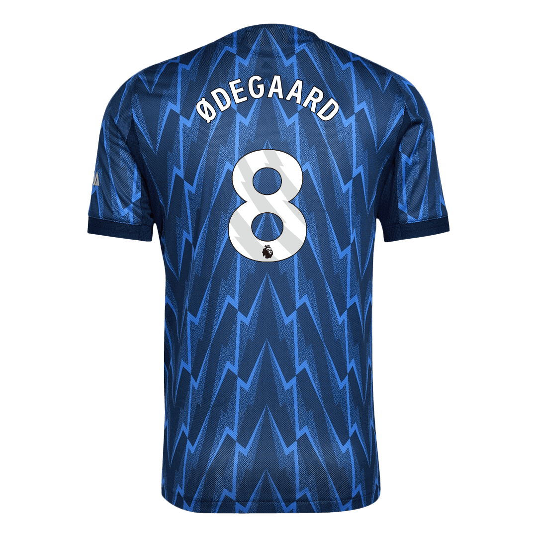 ØDEGAARD #8 Arsenal Játékos Idegenbeli Mez 2025/26 Kék
