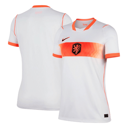 Női Netherlands Idegenbeli Futball Mez 2026 Fehér
