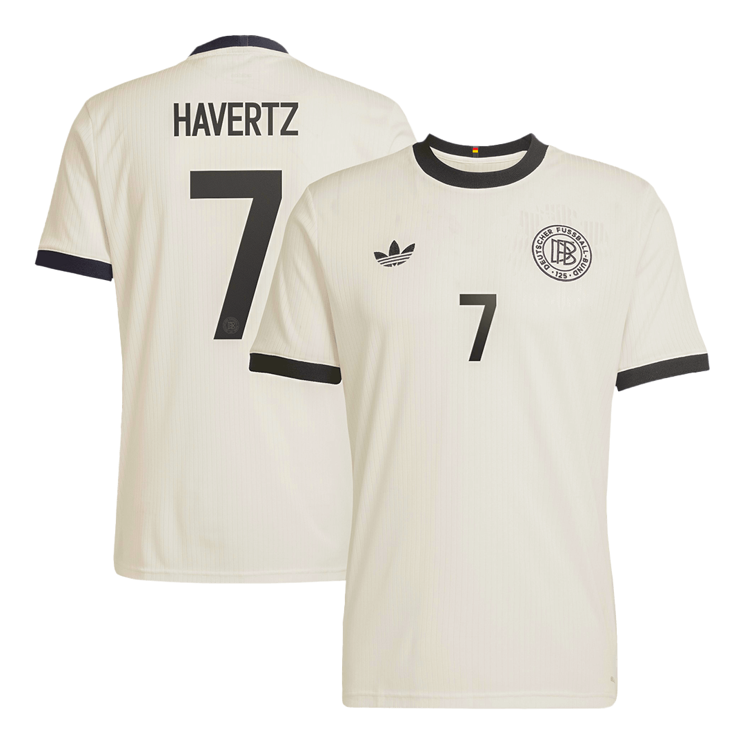 HAVERTZ #7 Germany Futball Mez 2025 Fehér