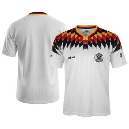 Germany Hazai Retro Futball Mez 1994 Fehér