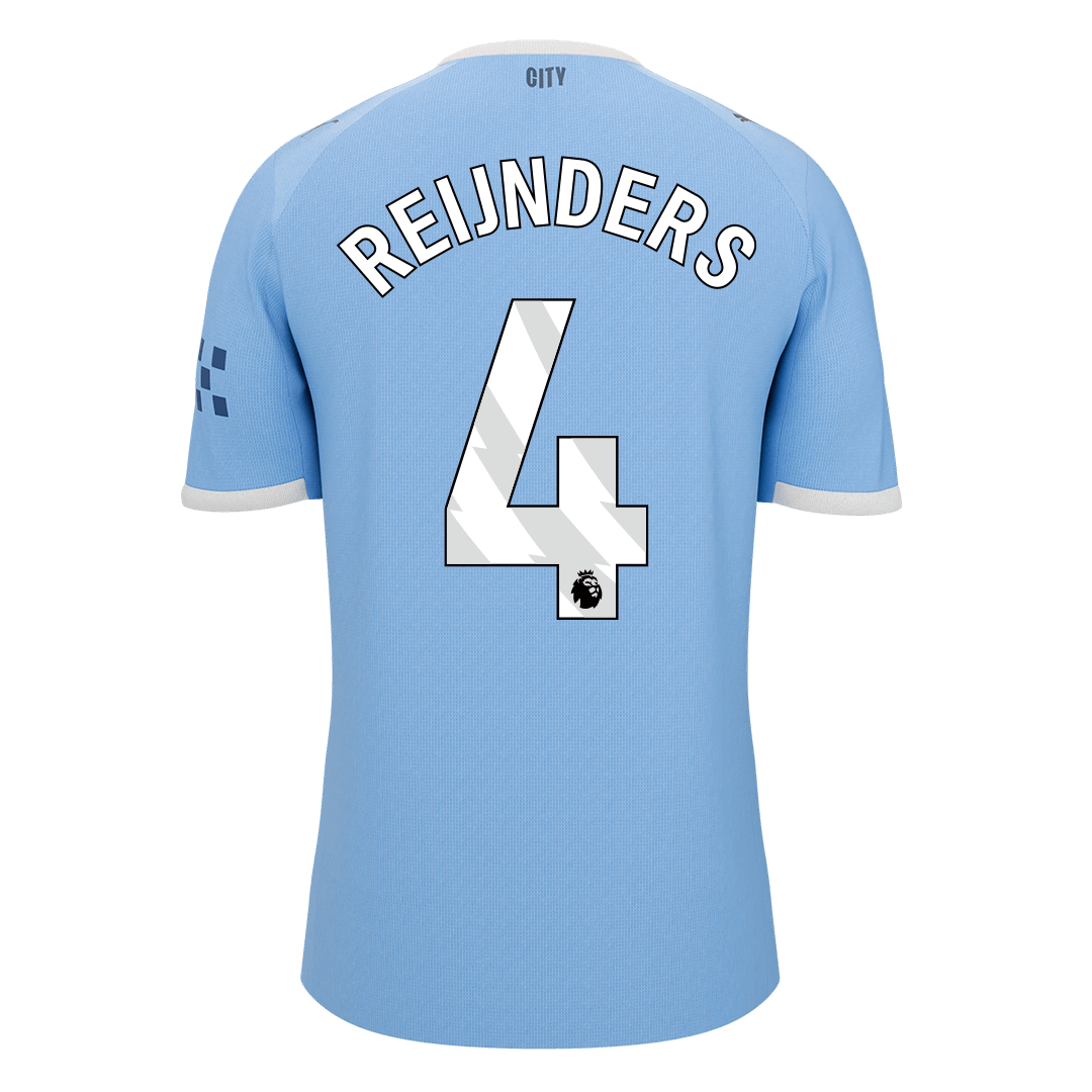 REIJNDERS #4 Manchester City
 Otthon Futball Mez 2025/26 Kék