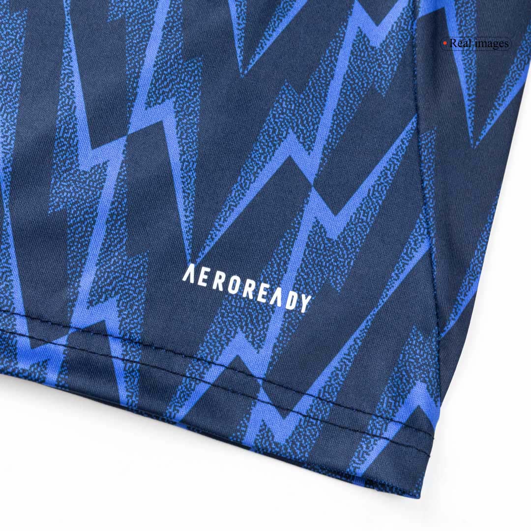 Arsenal Gyerek Idegenbeli Mez Készlet(Mez+Nadrág+Zokni) 2025/26 Kék