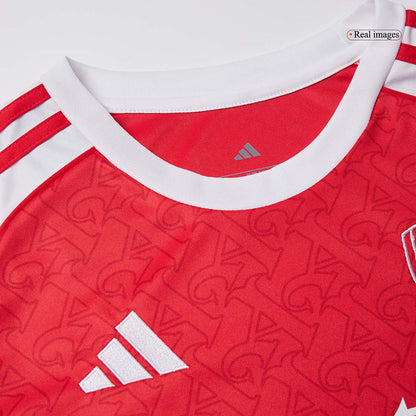 Női Arsenal Otthoni Soccer Mez 2025/26 Piros