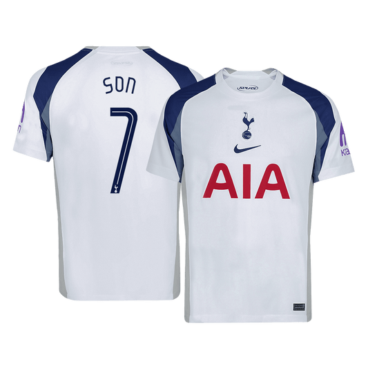 SON #7 Tottenham Hotspur 
Otthon 
 Futball Mez 
2025/26 
 Fehér 
 
 
- UCL