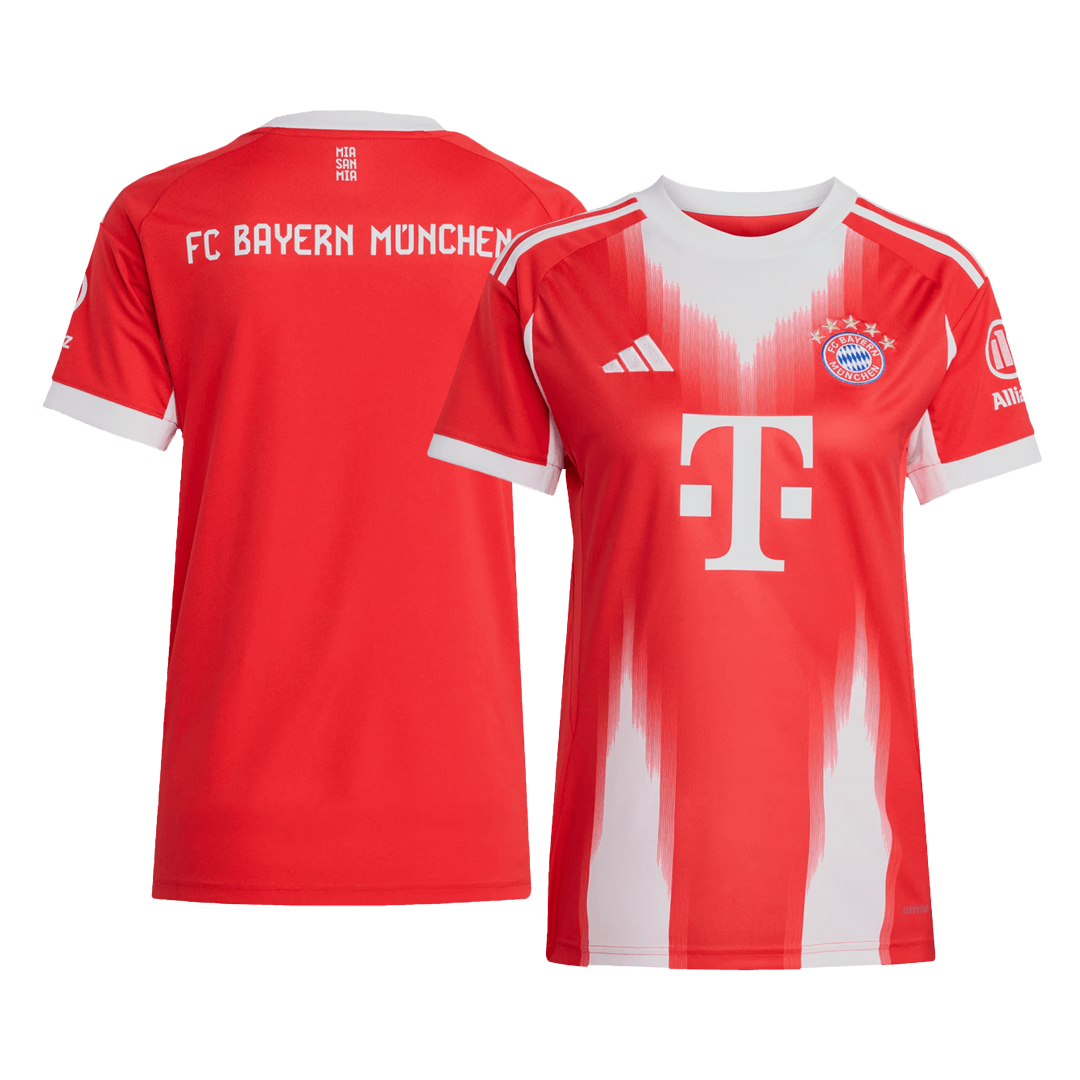 Női Bayern Munich Mez 2025/26 Piros