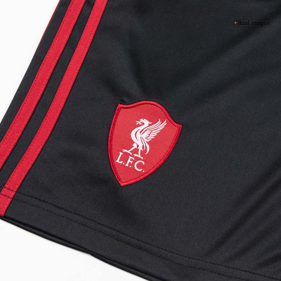 Liverpool Idegenben Mez Szett (Mez + Nadrág) 2025/26- Fehér