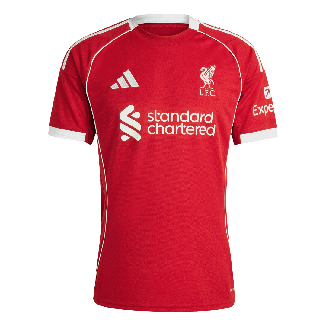 Liverpool Otthon Soccer Mez 25/26 Piros