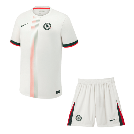 Chelsea Idegenben Mez Szett (Mez + Nadrág) 2025/26- Fehér