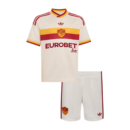 Roma Gyerek Idegenbeli Mez 2026/27 Fehér