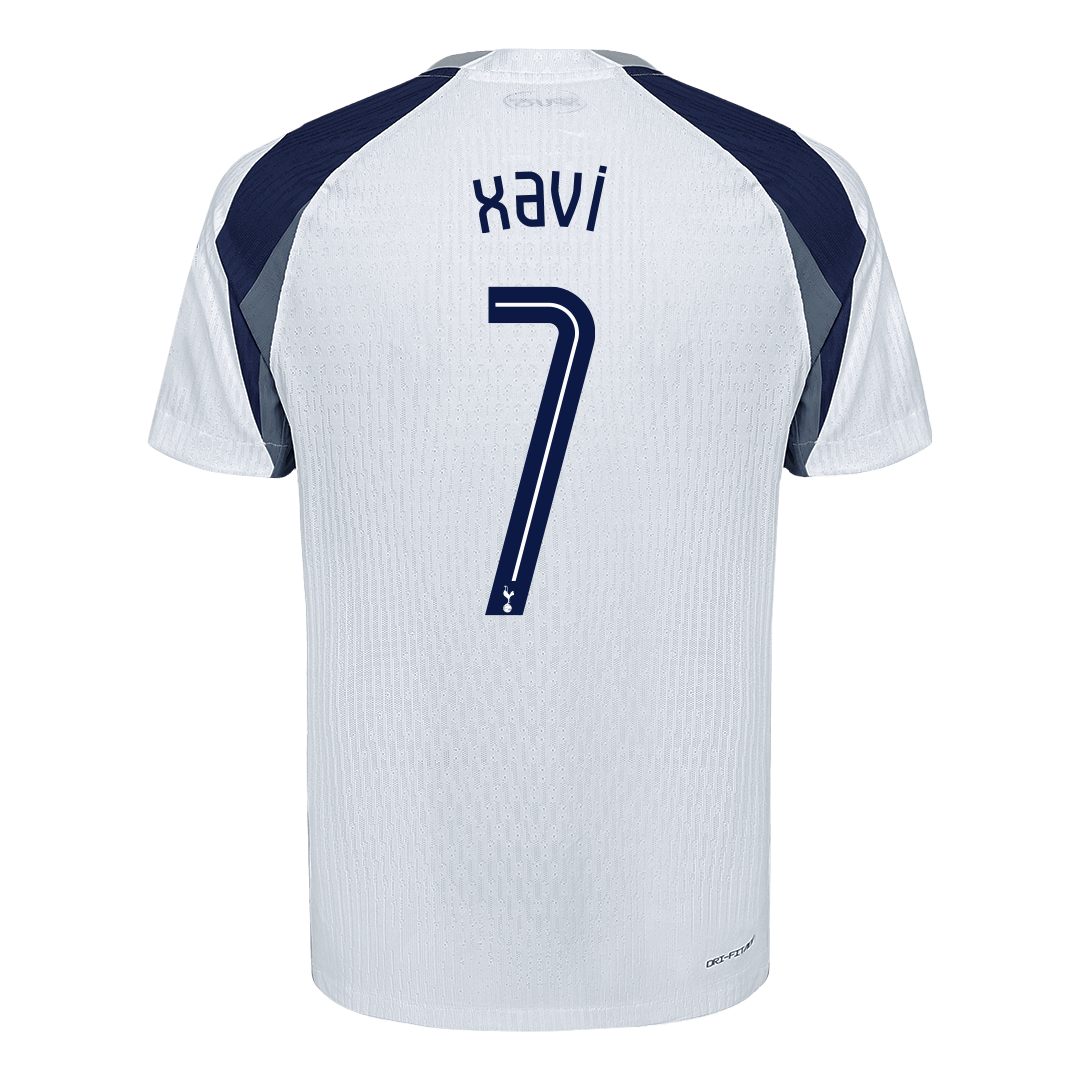 XAVI #7 Tottenham Hotspur Hiteles Hazai Mez 2025/26 Fehér - UCL