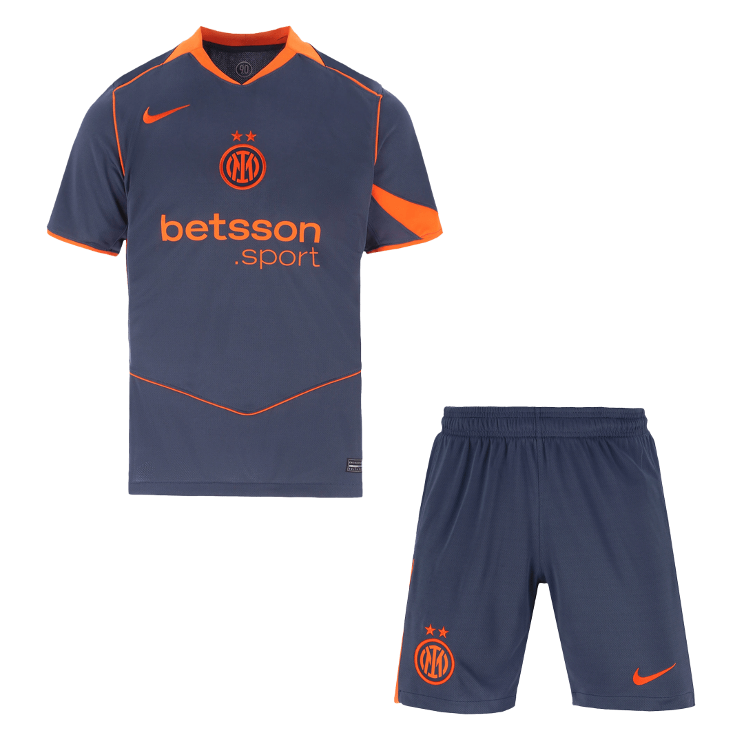 Inter Milan Idegenbeli Harmadik Mez Szett (Mez+Nadrág) 2025/26 Sötétkék