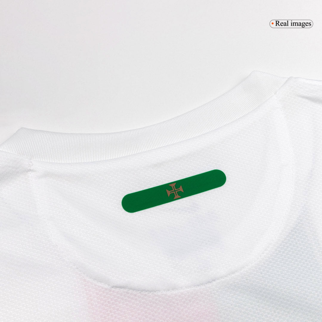 Portugal Idegenbeli Retro Futball Mez 2010 Fehér