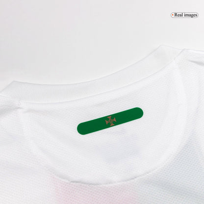 Portugal Idegenbeli Retro Futball Mez 2010 Fehér