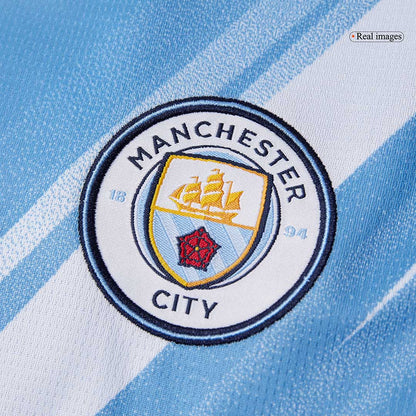 Női Manchester City Mez 2025/26 Kék