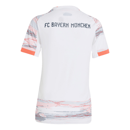 Women's Bayern Munich Idegenbeli Soccer Mez 2025/26 Fehér