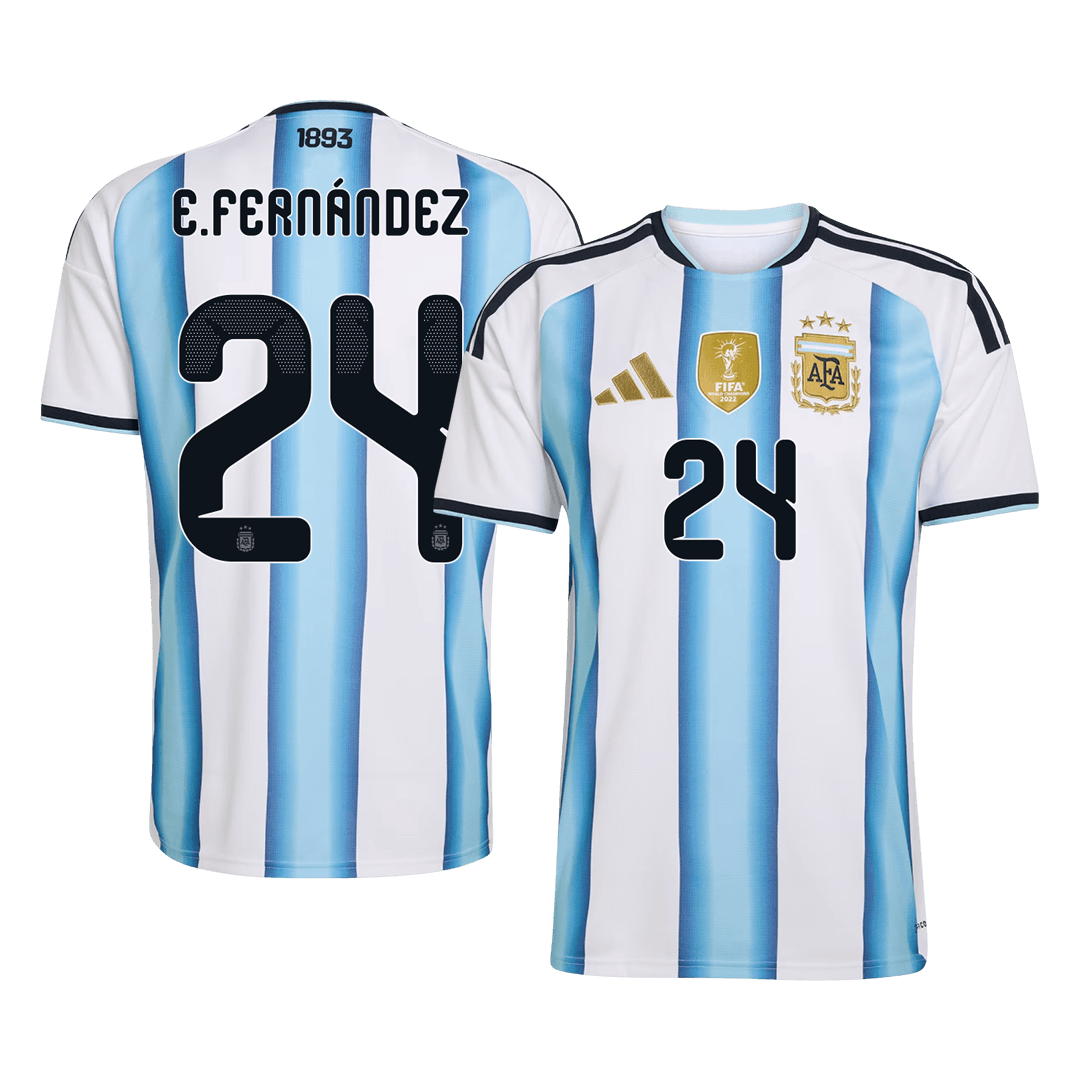 E. FERNÁNDEZ #24 Argentina Hazai Futball Világbajnoki 2026