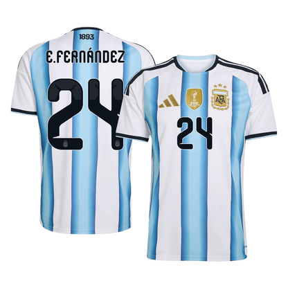 E. FERNÁNDEZ #24 Argentina Hazai Futball Világbajnoki 2026