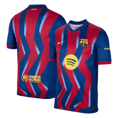 Barcelona Negyedik Mez Szett (Mez+Nadrág) 2025/26 Piros&Kék
