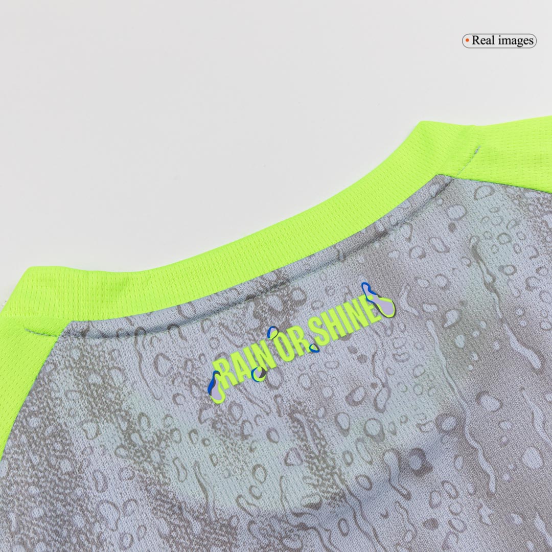 Manchester City Idegenbeli Harmadik Mez Szett (Mez+Nadrág+Zokni) 2025/26 Szürke