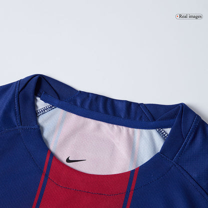 PEDRI #8 Barcelona Otthon Soccer Mez 2025/26 Piros&Kék - UCL