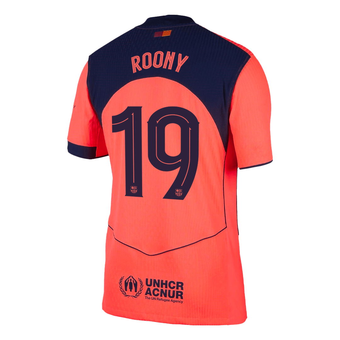 ROONY #19 Barcelona Játékos Idegenbeli Harmadik Mez 2025/26