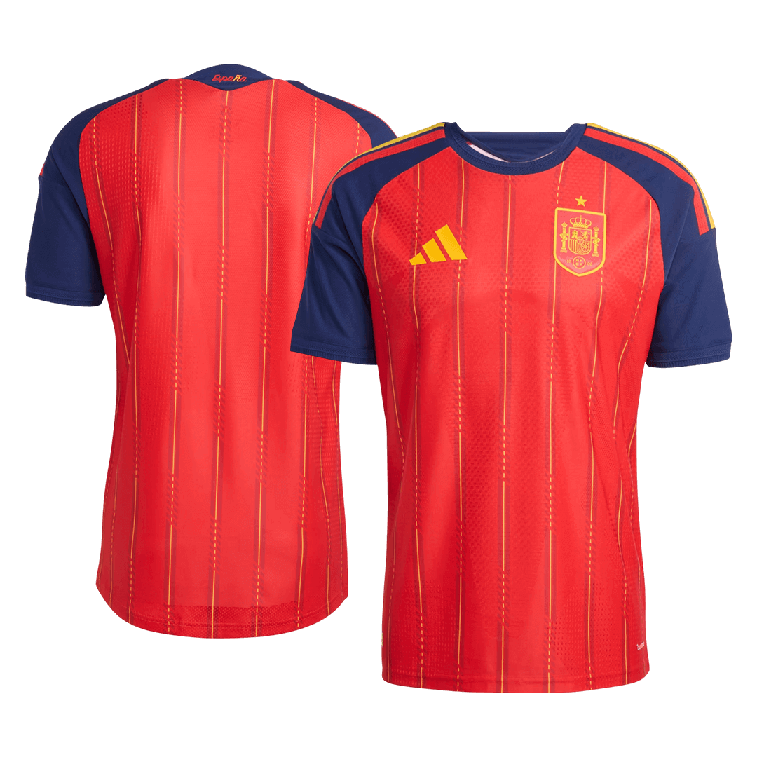 Spain Játékos Verzió Hazai Világbajnoki Mez 2026 Piros