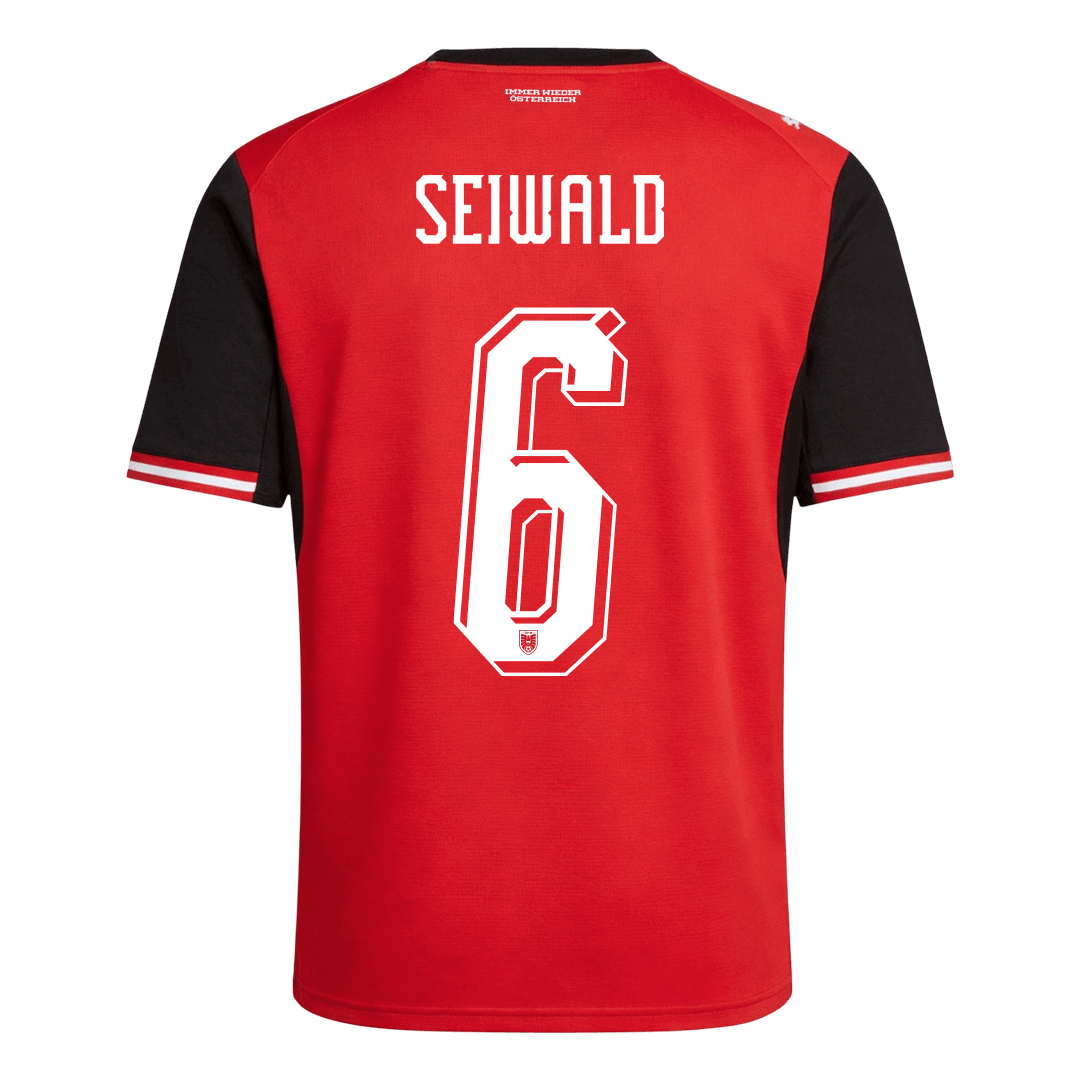 SEIWALD #6 Austria Hazai Mez Világbajnoki 2026 Piros