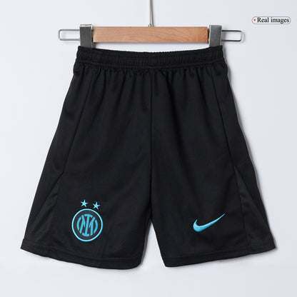 Kid's Inter Milan Otthon Soccer Mez Készlet(Mez+Rövidnadrág) 2025/26 Kék&Fekete