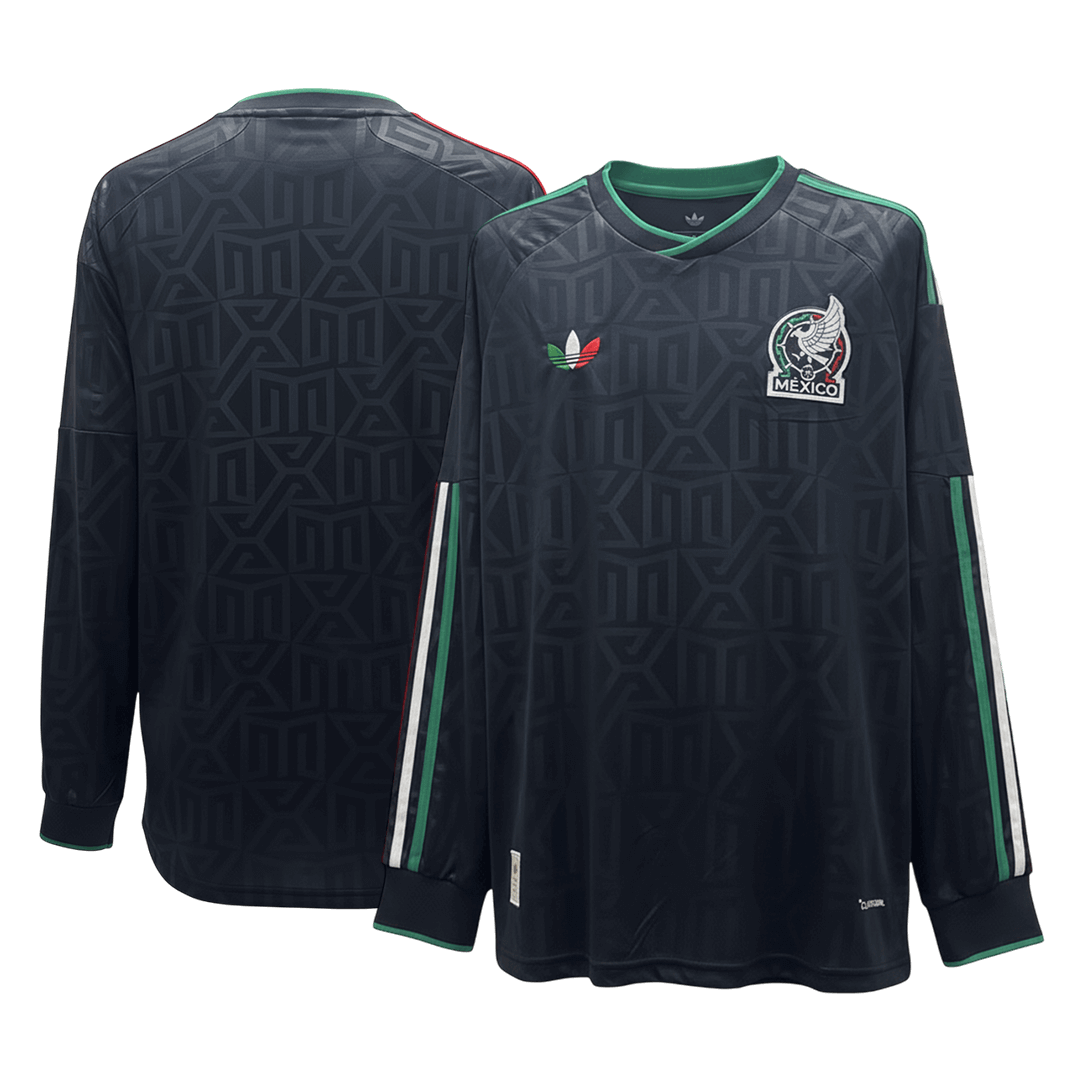 Mexico Hosszú Ujjú Mez 2026 Fekete