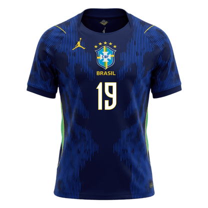 ENDRICK #19 Brazil Idegenbeli Mez 2026 Sötétkék